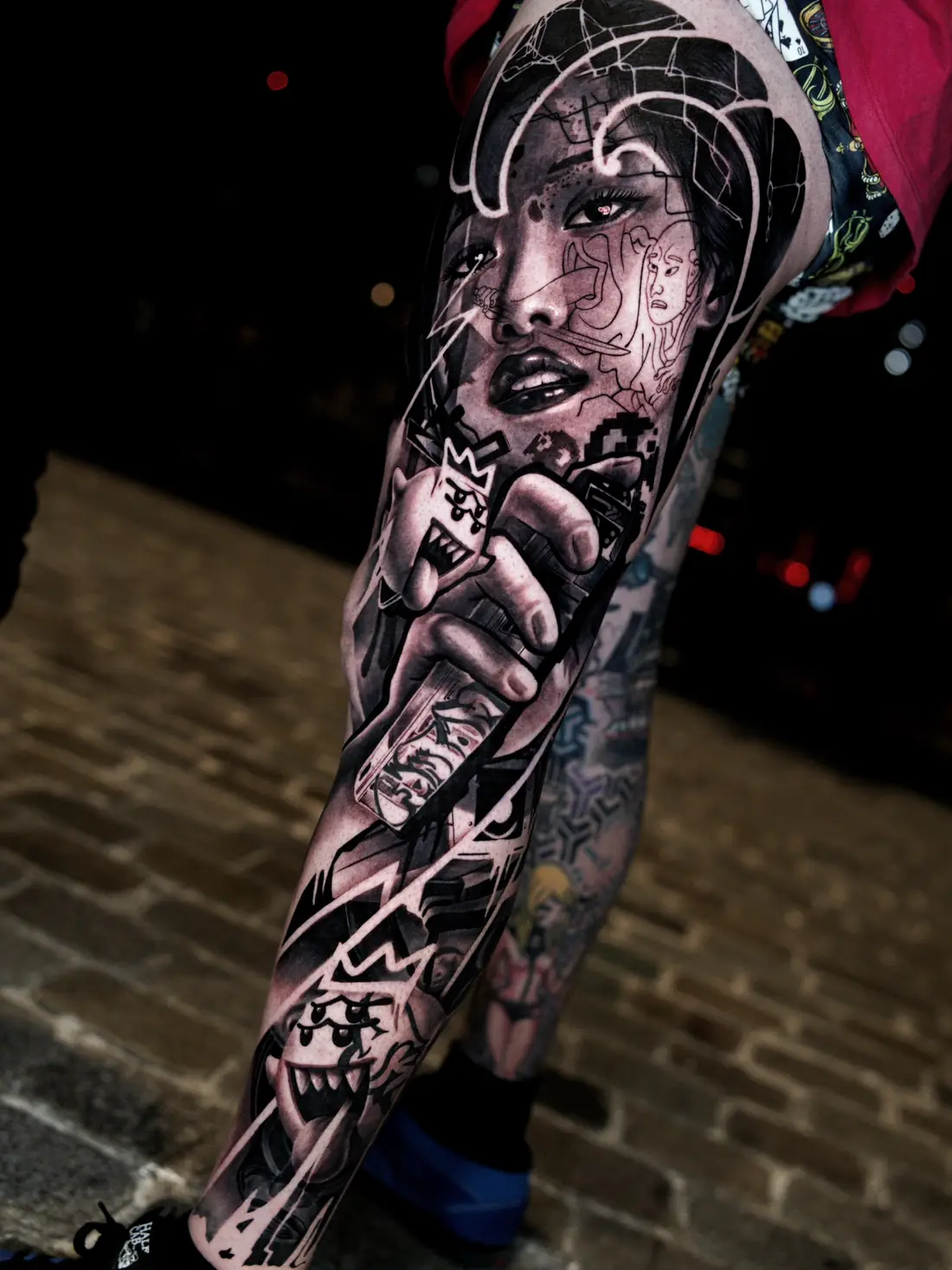 Tatouage réalisme noir et gris — sélection 4